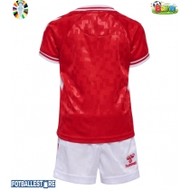 Danmark Hjemmedraktsett Barn EM 2024 Kortermet (+ Korte bukser)